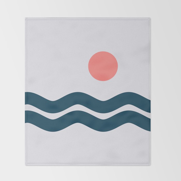 Nautical 06 No.1 Throw Blanket Gallery Image 2