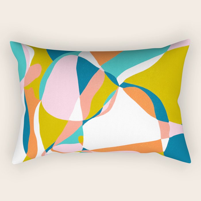 summer in seville Rectangular Pillow Gallery Image 2