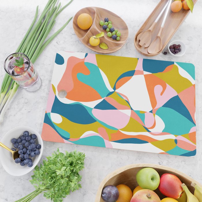 summer in seville Cutting Board Gallery Image 2