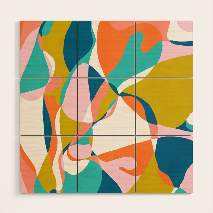 summer in seville Wood Wall Art Gallery Image 1