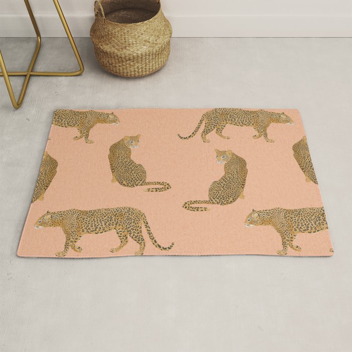 sunset leopards Rug Gallery Image 1