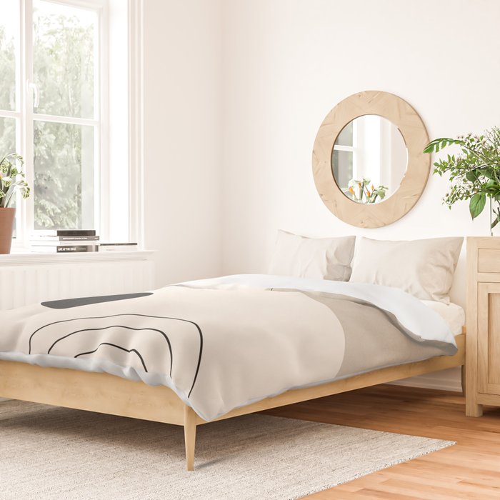 Minimal Geometric 36 Duvet Cover Gallery Image 2