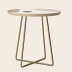 Minimal Geometric 36 Side Table Gallery Image 1