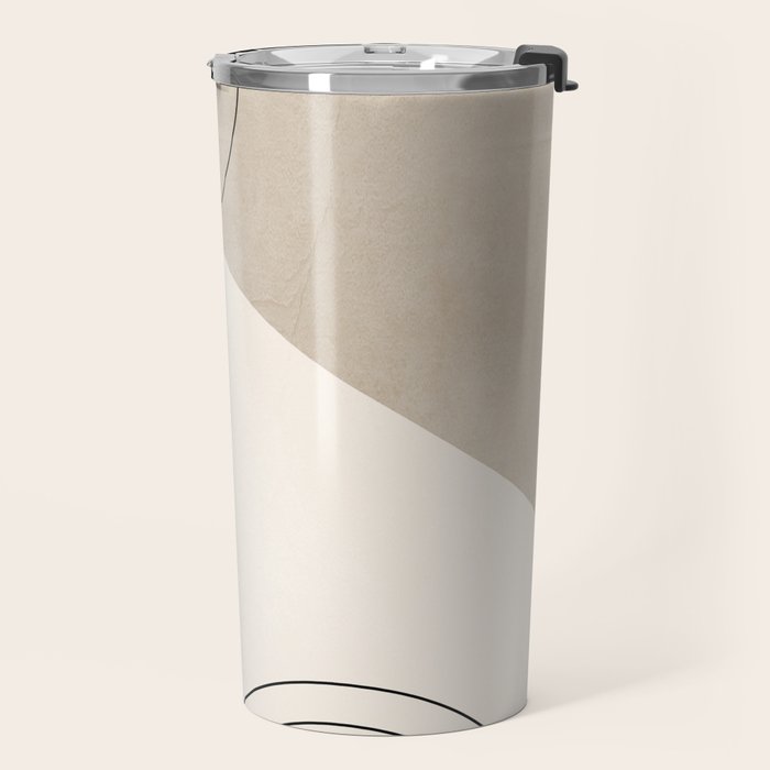 Minimal Geometric 36 Travel Mug Gallery Image 2