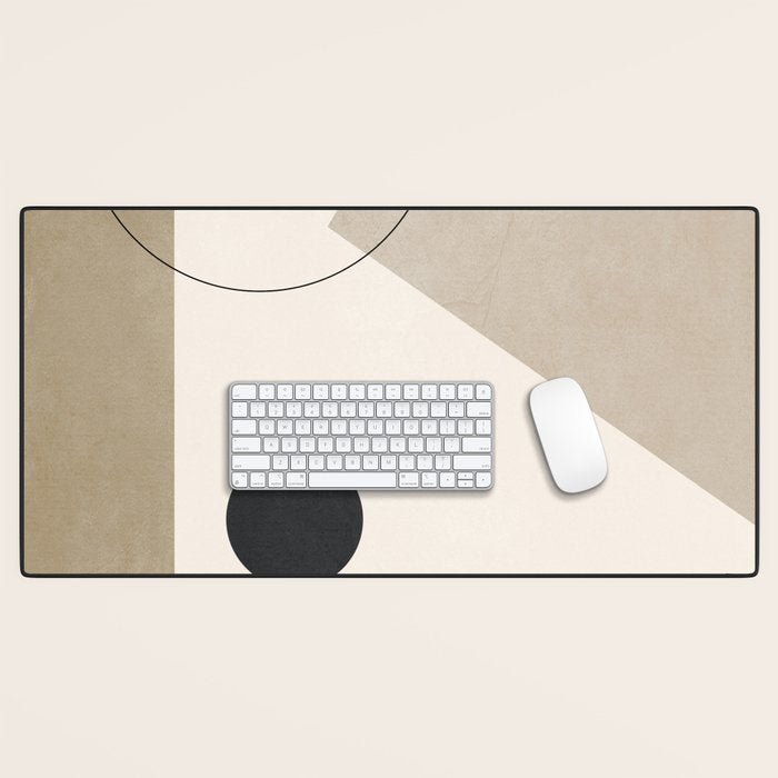 Minimal Geometric 36 Desk Mat Gallery Image 1