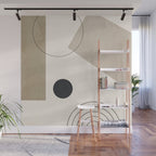 Minimal Geometric 36 Wall Mural Gallery Image 1