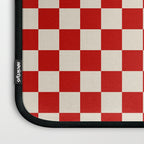 Valentine III - red checkered Laptop Sleeve Gallery Image 3