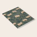 Pretty hand drawn floral pattern Notebook Gallery Image 2