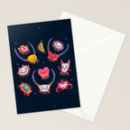 Happy spiny spider Stationery Card Gallery Image 2