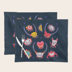 Happy spiny spider Placemat Gallery Image 1