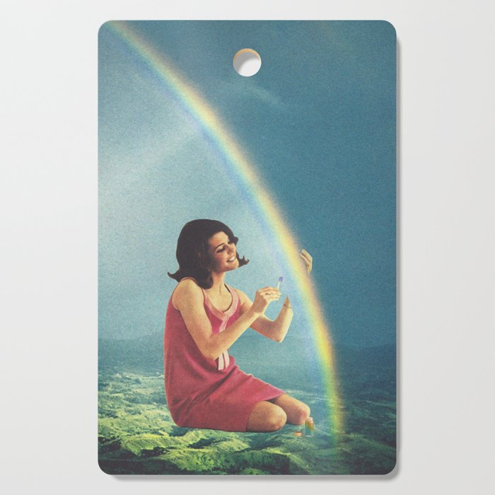 High maintenance - Rainbow trip Cutting Board Gallery Image 1