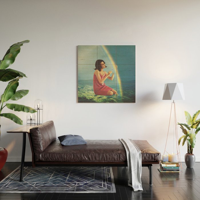 High maintenance - Rainbow trip Wood Wall Art Gallery Image 2