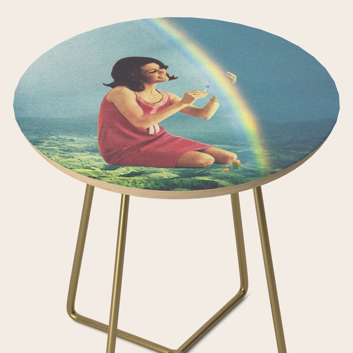 High maintenance - Rainbow trip Side Table Gallery Image 2