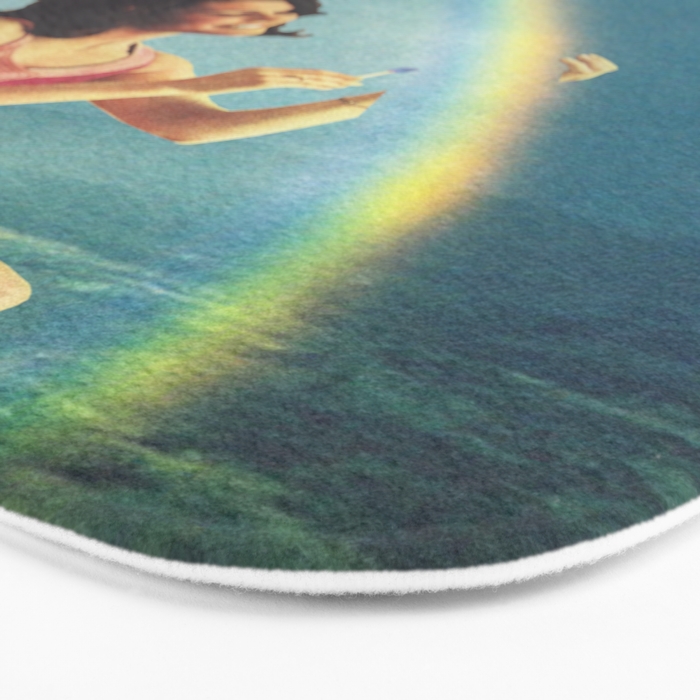 High maintenance - Rainbow trip Bath Mat Gallery Image 3