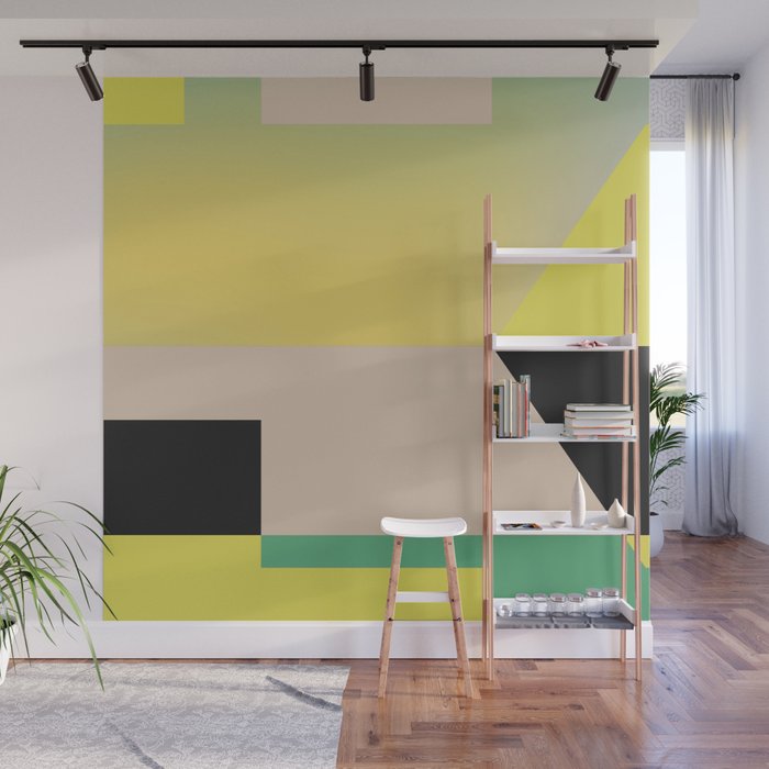 Modern Abstraction 8 Wall Mural Gallery Image 1