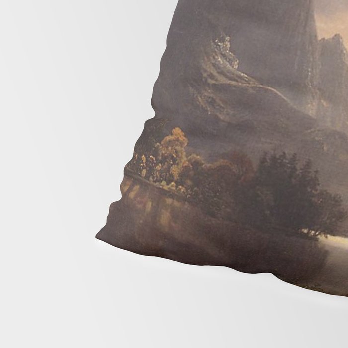 Estes Park Colorado 1869 By Albert Bierstadt | Reproduction Painting Pillow Sham Gallery Image 4