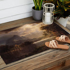 Estes Park Colorado 1869 By Albert Bierstadt | Reproduction Painting Outdoor Rug Gallery Image 2