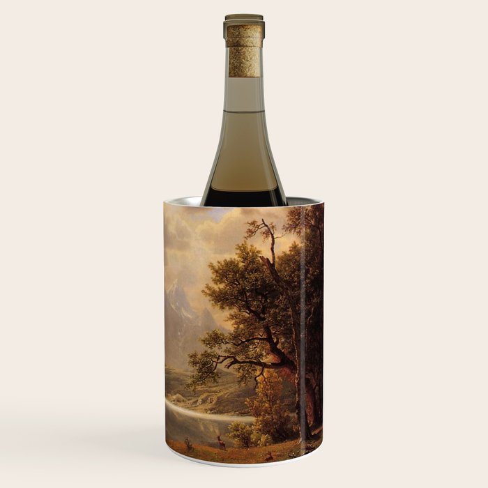 Estes Park Colorado 1869 By Albert Bierstadt | Reproduction Painting Wine Chiller Gallery Image 3