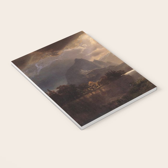 Estes Park Colorado 1869 By Albert Bierstadt | Reproduction Painting Notebook Gallery Image 3