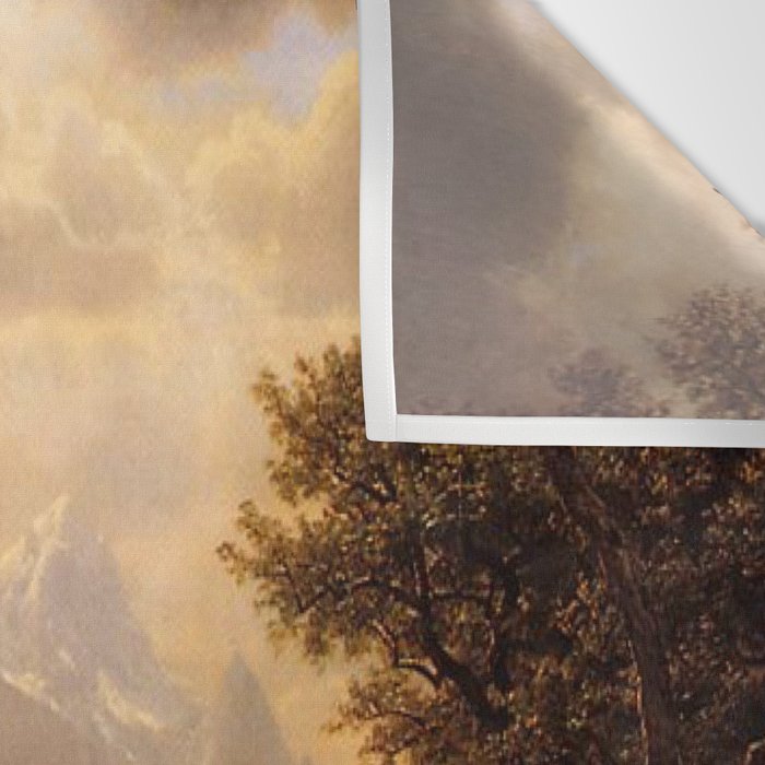 Estes Park Colorado 1869 By Albert Bierstadt | Reproduction Painting Wall Tapestry Gallery Image 3