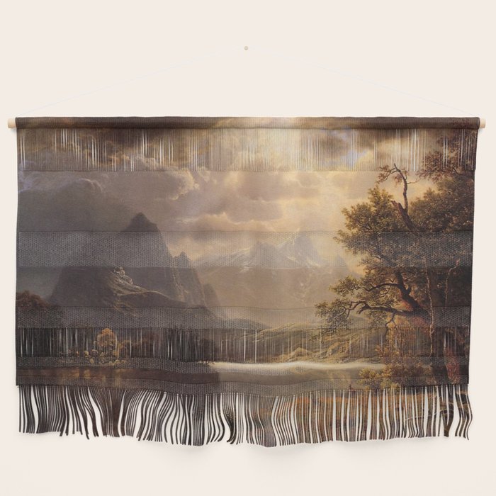 Estes Park Colorado 1869 By Albert Bierstadt | Reproduction Painting Wall Hanging Gallery Image 1