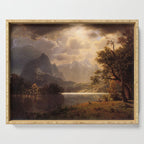 Estes Park Colorado 1869 By Albert Bierstadt | Reproduction Painting Serving Tray Gallery Image 1