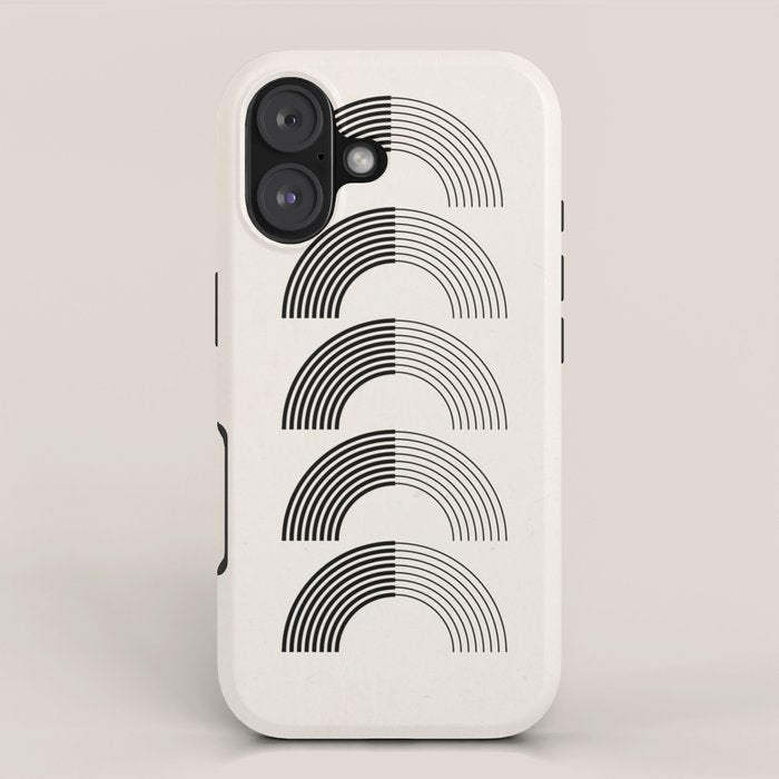 Black Rainbows iPhone Case Gallery Image 1