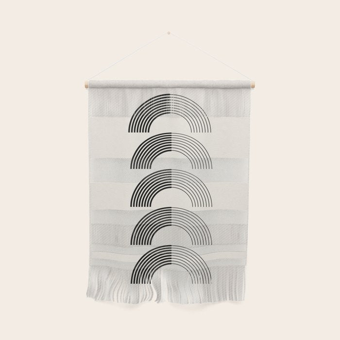 Black Rainbows Wall Hanging Gallery Image 1