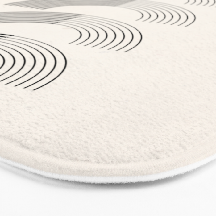 Black Rainbows Bath Mat Gallery Image 3