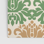 Vintage Damask Floral Pattern Poster Gallery Image 3