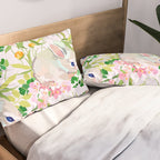 springtime bunny Pillow Sham Gallery Image 2