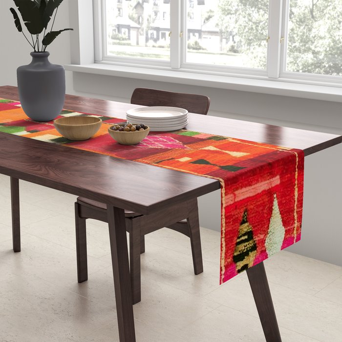Moroccan Berber Traditional Style Table Runner Gallery Image 2