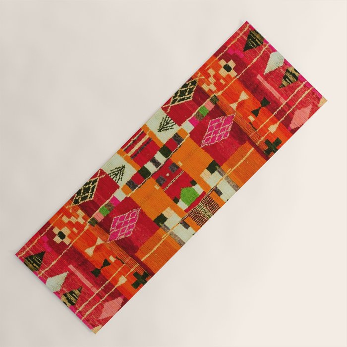 Moroccan Berber Traditional Style Yoga Mat Gallery Image 1