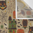 Vintage Halloween Wall Tapestry Gallery Image 3