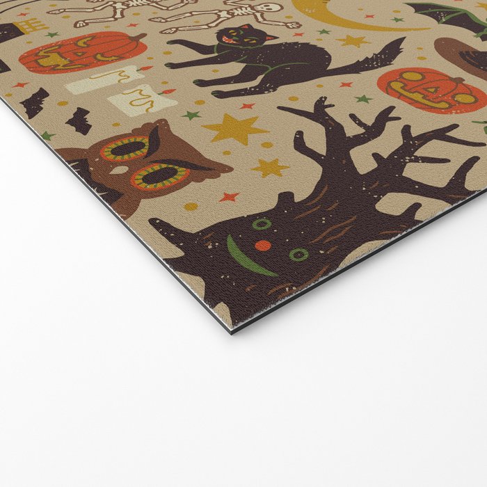 Vintage Halloween Welcome Mat Gallery Image 2