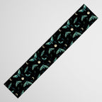 Lime Hawk Moths Night Table Runner Gallery Image 3