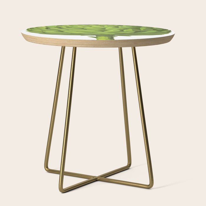 Artichoke Antique Botanical Print Side Table Gallery Image 1