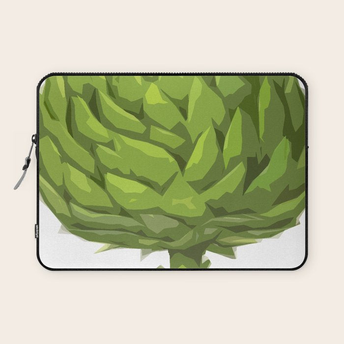 Artichoke Antique Botanical Print Laptop Sleeve Gallery Image 1