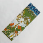 Maharana Bhim Singh in Procession Indian Miniature Painting  Yoga Mat Gallery Image 1