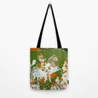 Maharana Bhim Singh in Procession Indian Miniature Painting  Tote Bag Gallery Image 2