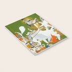 Maharana Bhim Singh in Procession Indian Miniature Painting  Notebook Gallery Image 3