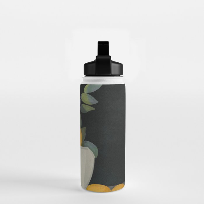 Bowl of Lemons Water Bottle Gallery Image 2