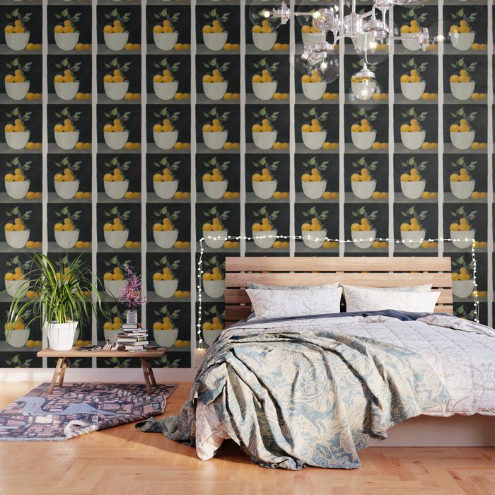 Bowl of Lemons Wallpaper Gallery Image 1