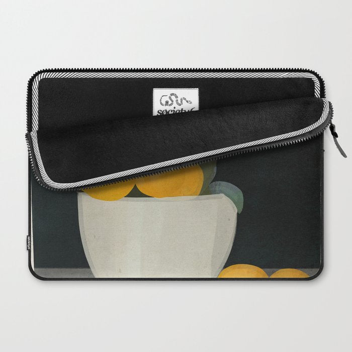 Bowl of Lemons Laptop Sleeve Gallery Image 2