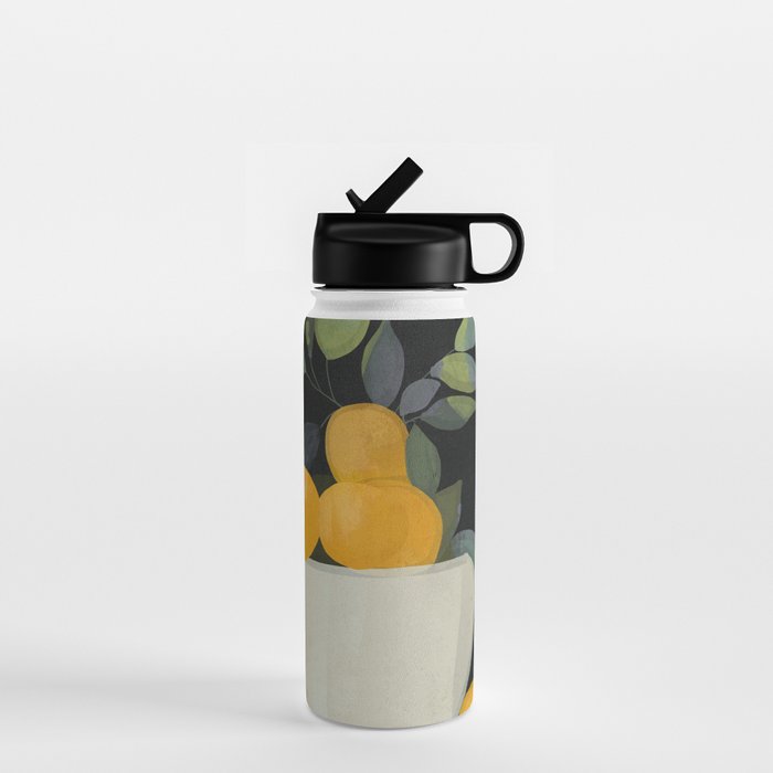Bowl of Lemons Water Bottle Gallery Image 1