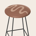 Minimal Snake - Neutral Rose Stool Gallery Image 2