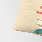 Owl Reading Rainbow Pillow Sham Gallery Image 4