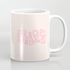 Bride Vibes in Pink Coffee Mug Gallery Image 1