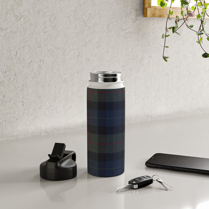 Love Tartán (20) - Gunn clan Water Bottle Gallery Image 4