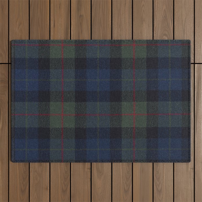 Love Tartán (20) - Gunn clan Outdoor Rug Gallery Image 1